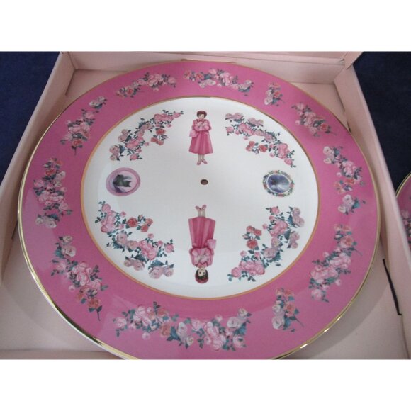 Harry Potter Dolores Umbridge Two Tier Cake Stand Pink Floral Cats Open bx - Picture 9 of 16
